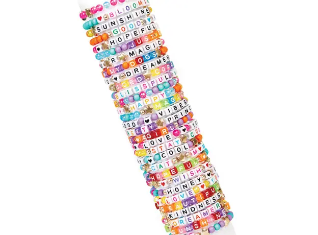 სამაჯურების ასაწყობი ნაკრები Make It Real 1742MR, Alphabet Bead Bracelet Set, 5 image