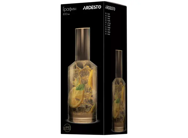 დოქი Ardesto AR2690GG Carafe, 800ml, Decanter, Golden, 4 image