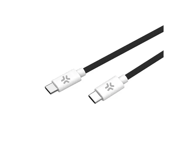 USB კაბელი Celly PD USB Type-C cable to USB Type-C (60 W) 1.5M Black, 3 image