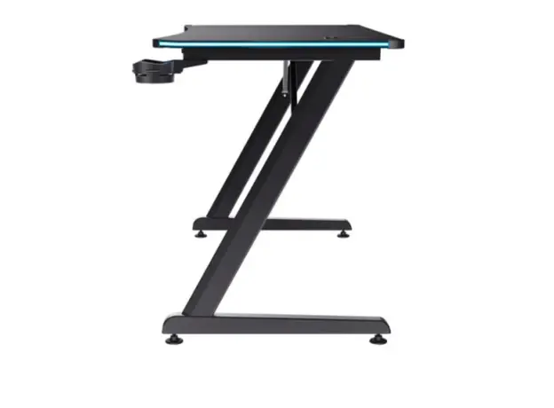 სათამაშო მაგიდა Trust GXT 709 Luminus RGB Gaming Desk Black - 25184, 3 image