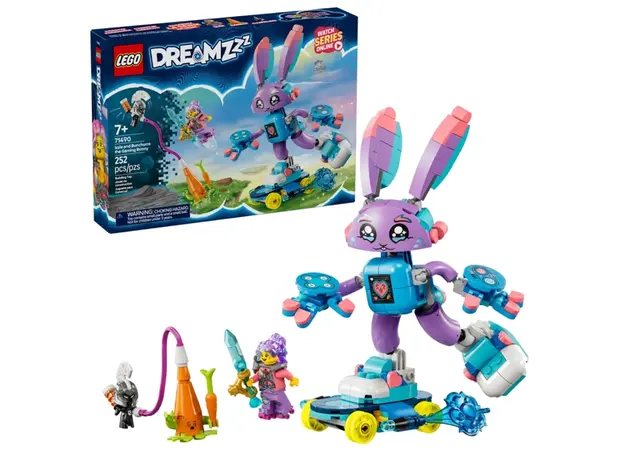 ლეგო LEGO Constructor DREAMZzz Izzie and Bunchurro the Gaming Bunny, 2 image