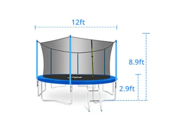 ასაწყობი ბატუტი 12FT (DM-3,66)BLU, 6 image