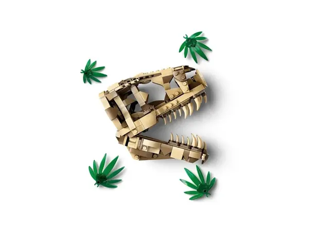 ლეგო LEGO Jurassic World Constructor Dinosaur Fossils: Tyrannosaurus Skull