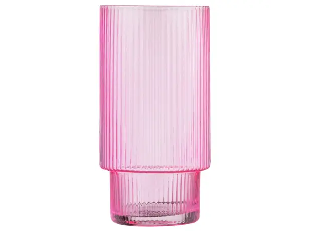 ჭიქების ნაკრები Ardesto AR2638SPN, 380ml, 2pcs, Long Glasses Set, Pink, 2 image