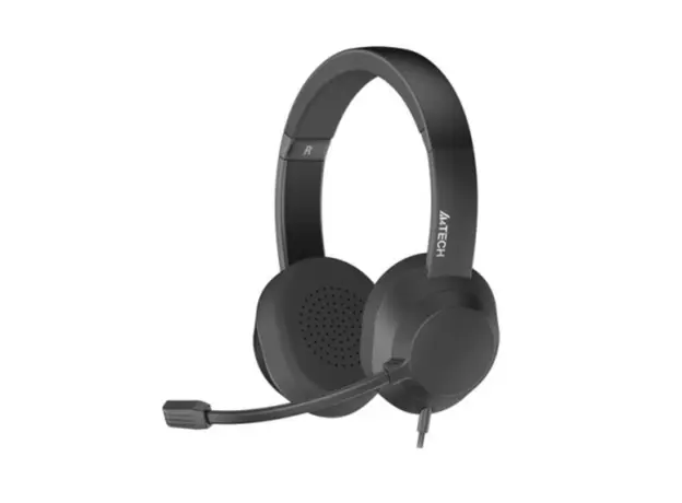 ყურსასმენი A4tech Fstyler FH150U Conference USB Headset Black, 5 image