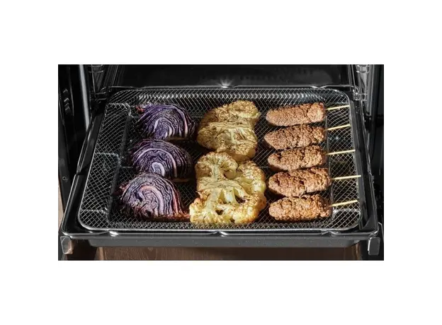 ჩასაშენებელი ღუმელი Hansa electrical, 77L, A+, display, convection, black, 6 image