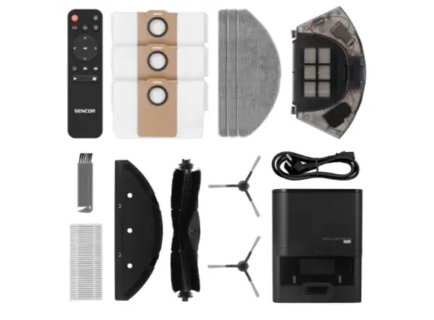 მტვერსასრუტი Sencor SRV 9O85BK Robot Vacuum Cleaner Black, 5 image