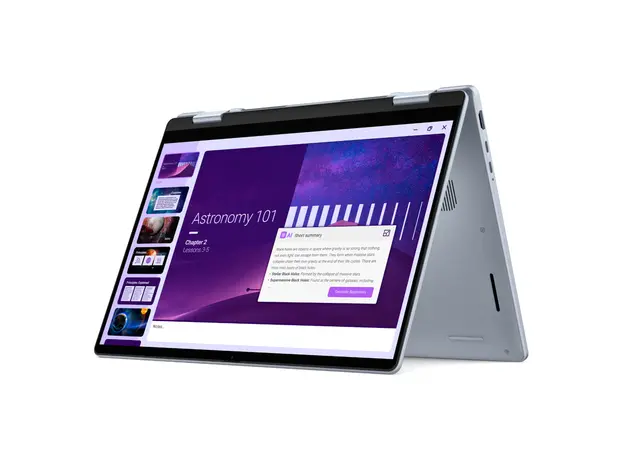 ნოუთბუქი Dell 14 Plus 2-in-1 DB04250/Ultra 7 256V/16GB/1TB SSD/14.0" FHD+ Touch/Arc/FgrPr/WLAN + BT/Backlit Kb/4 Cell/W11Pro/3Yr w, 4 image