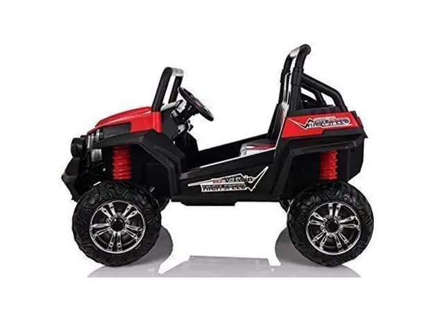 ბავშვის ელექტრო მანქანა S2588-R/2 ადგილიანი/კაუჩუკის საბურავებით/ტყავის სავარძლით, 5 image