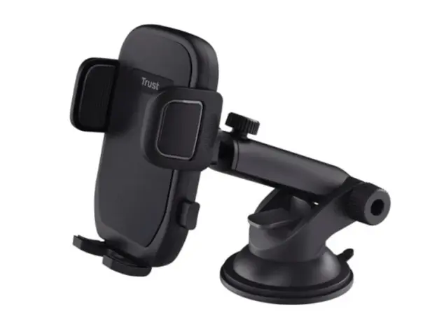 მობილურის დამჭერი Trust Runo Phone holder with windshield mount Black - 24984