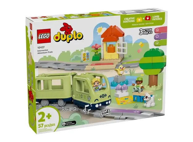 ლეგო LEGO Constructor DUPLO Town Interactive Adventure Train, 6 image