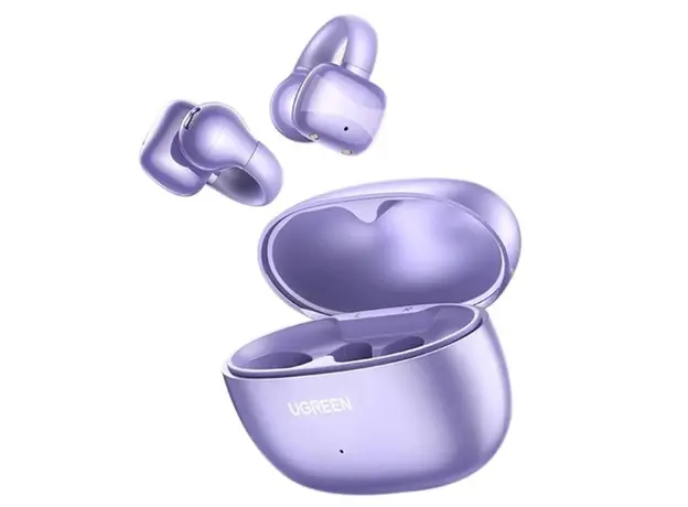 ყურსასმენი UGREEN WS209 (55430) HiTune S3, Earbuds, Wireless, Bluetooth, IPX5, Purple, 3 image