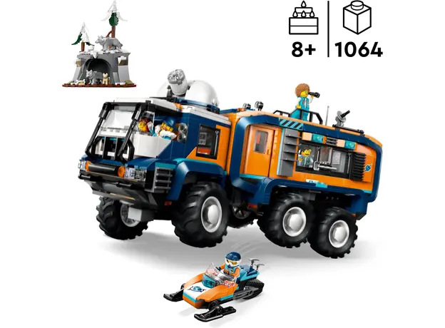 ლეგო LEGO Constructor City Arctic Explorer Science Lab Truck, 3 image