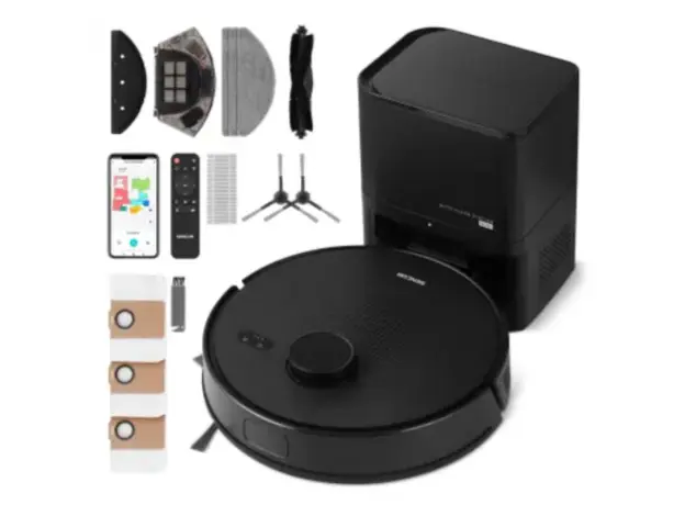 მტვერსასრუტი Sencor SRV 9O85BK Robot Vacuum Cleaner Black, 6 image