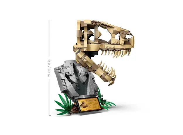 ლეგო LEGO Jurassic World Constructor Dinosaur Fossils: Tyrannosaurus Skull, 5 image