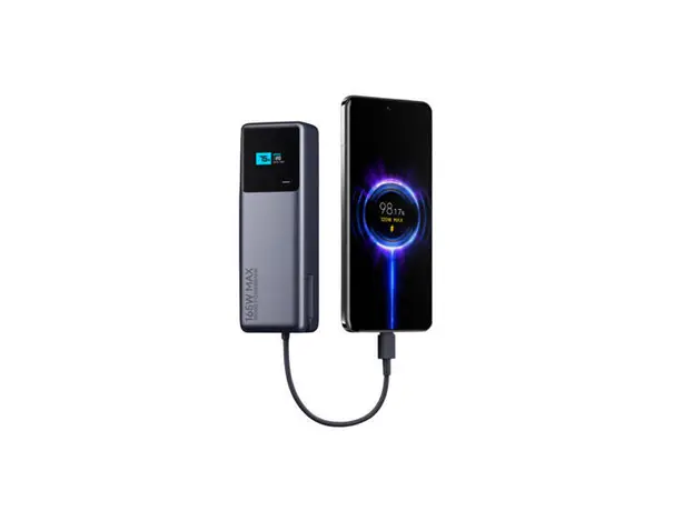 Portable Charger Xiaomi 165W Power Bank 10000mAh Integrated Cable, 5 image