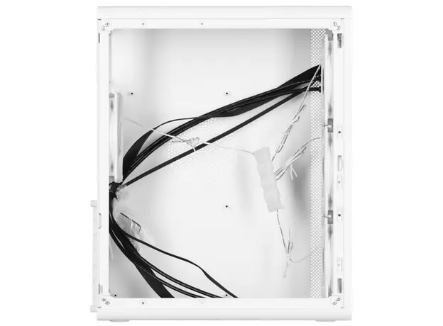 კომპიუტერის ქეისი  2E-V510W, PC case 2E GAMING Credo Plus V510W without PSU, 1xUSB3.0, 1х USB 2.0, 1xUSB Type-C, 4x120mm RGB Rainbow, VGA 310mm, TG Side Panel, ATX, white, 4 image