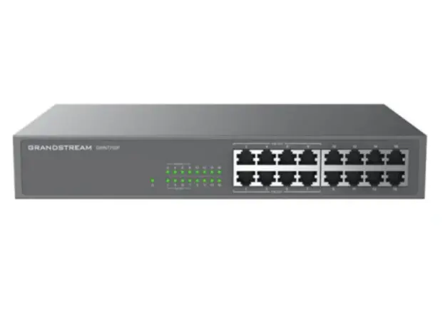 სვიჩი Grandstream GWN7702P 16-Port Unmanaged Network Switch, 2 image