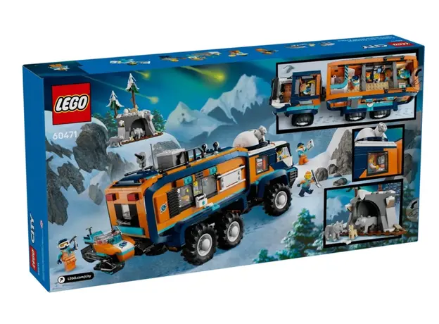ლეგო LEGO Constructor City Arctic Explorer Science Lab Truck