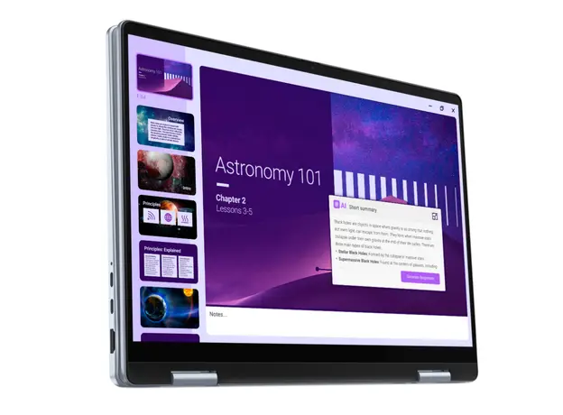 ნოუთბუქი Dell 14 Plus 2-in-1 DB04250/Ultra 7 256V/16GB/1TB SSD/14.0" FHD+ Touch/Arc/FgrPr/WLAN + BT/Backlit Kb/4 Cell/W11Pro/3Yr w, 6 image