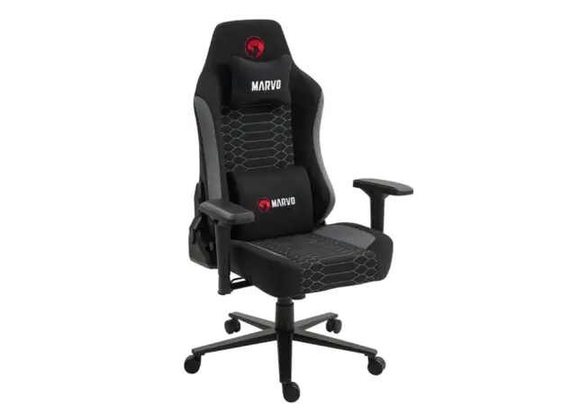 სათამაშო სავარძელი Marvo CH-178 GY KahnGrey gaming chair, 2 image