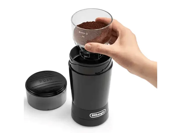 ყავის საფქვავი Delonghi KG200 BLACK, 3 image