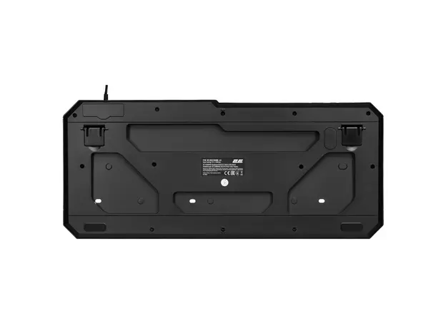 კლავიატურა 2E GAMING Membrane keyboard KG315 110key, USB-A, EN/RU, RGB, black, 3 image