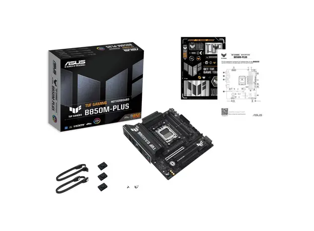 დედა დაფა ASUS Motherboard TUF GAMING B850M-PLUS sAM5 B850 4xDDR5 M.2 HDMI DP mATX, 5 image