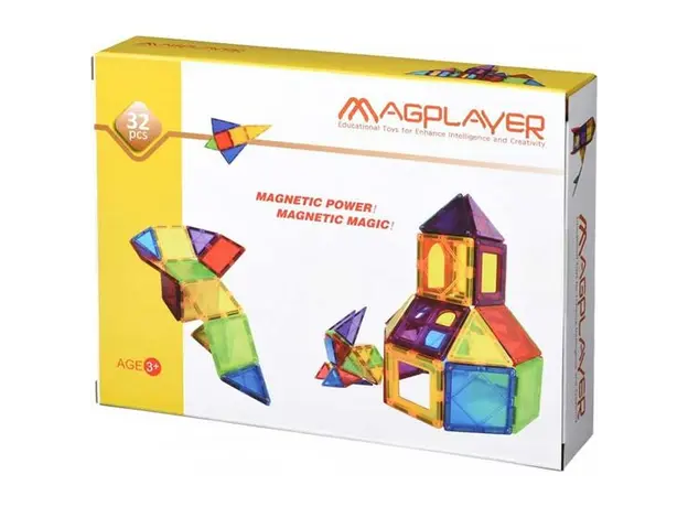 მაგნიტური კონსტრუქტორი MAGPLAYER MPL-32