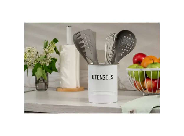 დანა ჩანგლის სათავსო Ardesto AR0915W Midori, Cutlery Holder, White, 4 image