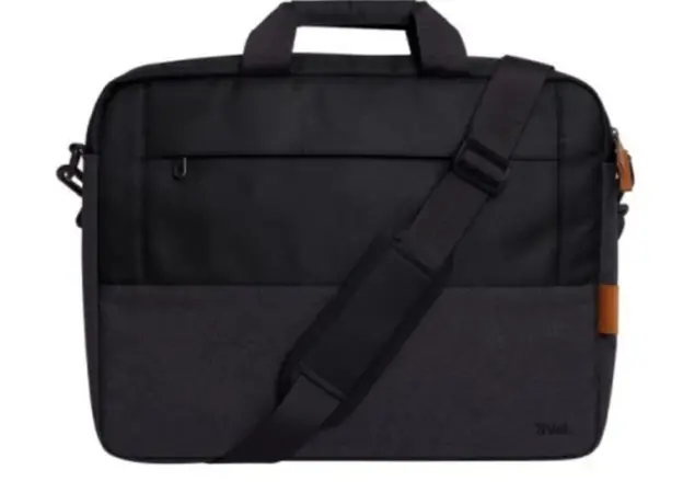 ნოუთბუქის ჩანთა Trust Lisboa 16" Laptop Bag Black - 25246, 2 image