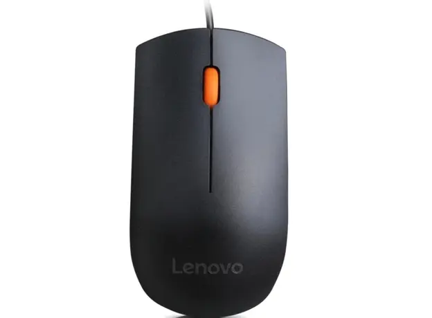 მაუსი Lenovo 300 USB Wired Mouse Black - GX30M39704, 2 image