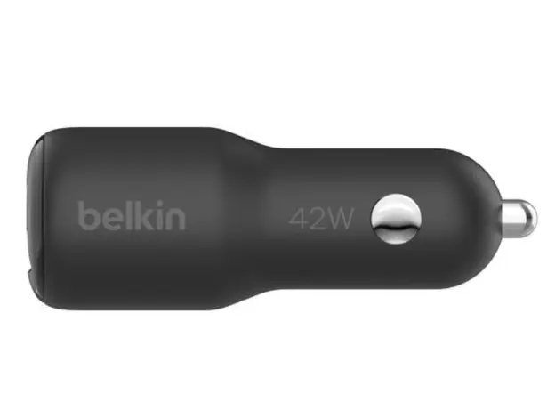მანქანის დამტენი Belkin Car Charger 42W USB-A/USB-C PD PPS, black, 4 image