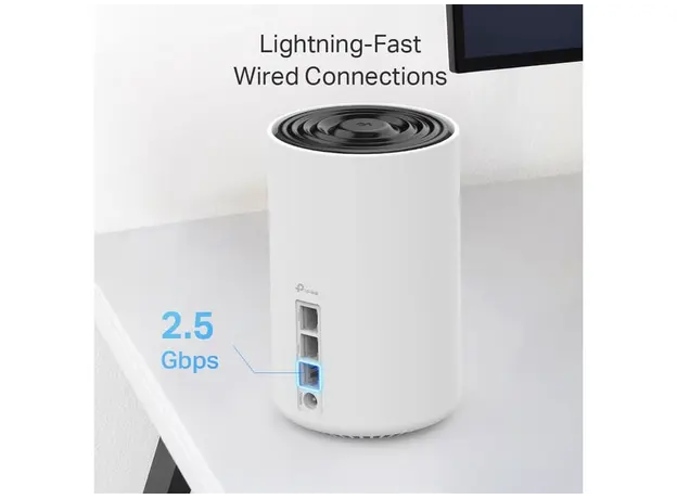 Wi-Fi როუტერი TP-link Deco XE75 Pro(3-pack) AXE5400 Whole Home Mesh Wi-Fi 6E System, 7 image