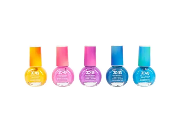 ფრჩხილების ლაქის ნაკრები Make It Real 10013MR 3C4G, Color Changing Nail Polish, 3 image
