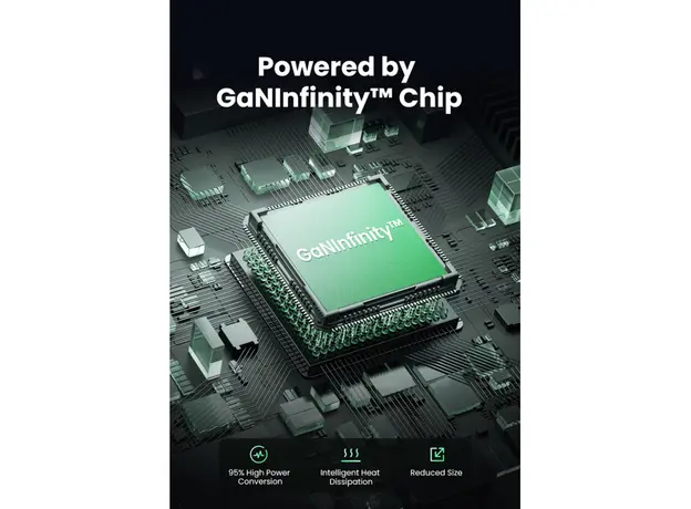 მობილურის დამტენი UGREEN X503 (35041) NExode Air, 30W, Type-C, GaNInfinity Fast Charger, Grey, 7 image