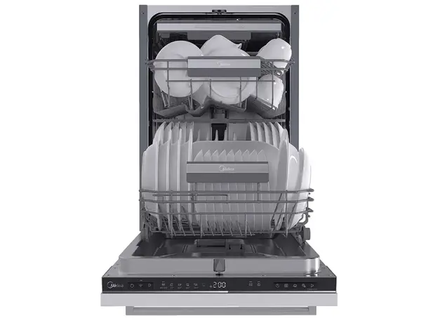 ჩასაშენებელი ჭურჭლის სარეცხი მანქანა Midea MID45S340i, 4 image