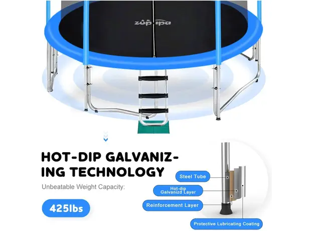 ასაწყობი ბატუტი 14FT (DM-4,27)BLU, 7 image