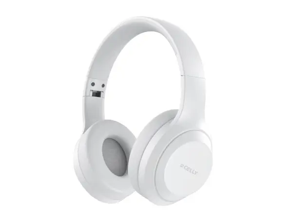 ყურსასმენი Celly WAVEBEAT Wireless Headphone White