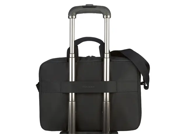 ნოუთბუქის ჩანთა Tucano BSBTK21516-BK GLOBAL 2, 16", Laptop Bag, Black, 7 image