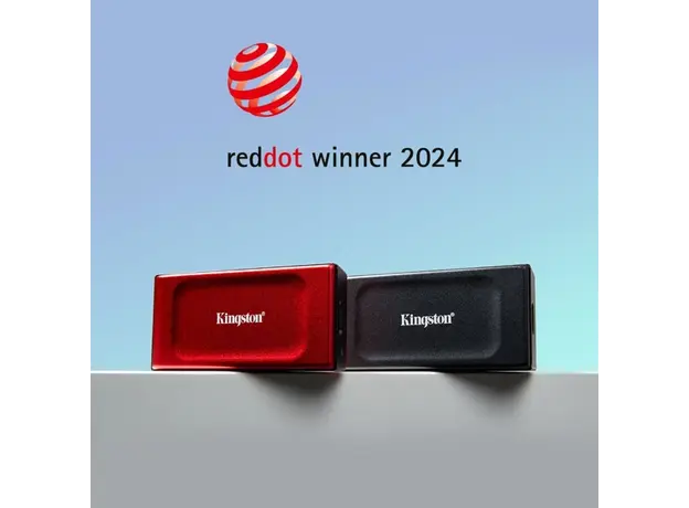 მყარი დისკი Portable SSD Kingston 1TB USB 3.2 Gen 2 Type-C XS1000 Red, 4 image