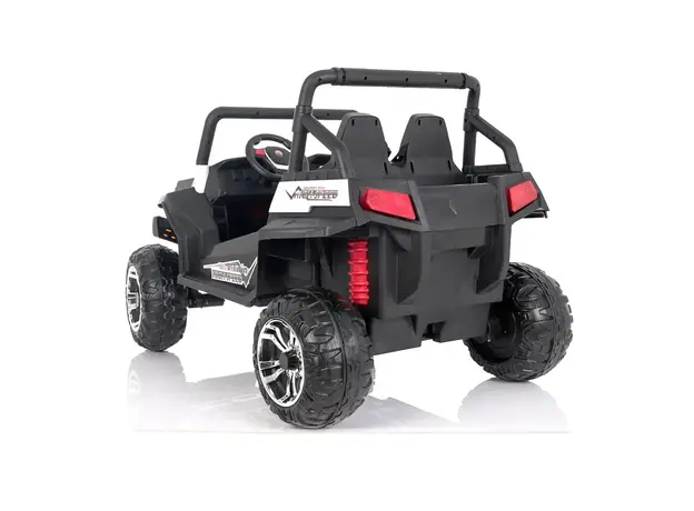 ბავშვის ელექტრო მანქანა S2588-W ტყავის სავარძლით და კაუჩუკის საბურავებით, 9 image