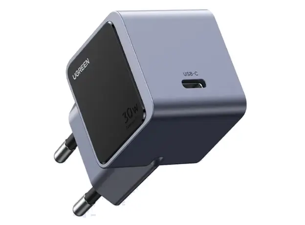 მობილურის დამტენი UGREEN X503 (35041) NExode Air, 30W, Type-C, GaNInfinity Fast Charger, Grey, 2 image