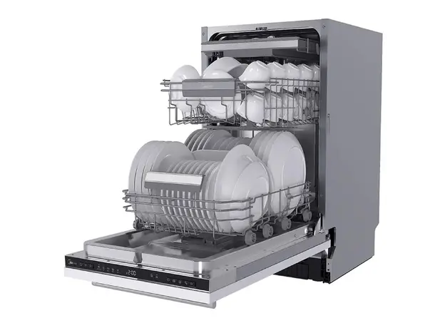 ჩასაშენებელი ჭურჭლის სარეცხი მანქანა Midea MID45S340i, 5 image