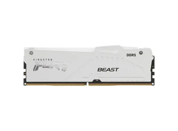 ოპერატიული მეხსიერება Kingston FURY (RGB) White 16GB 6400MHz DDR5 DIMM CL32 1Rx8 2G x 64-bit