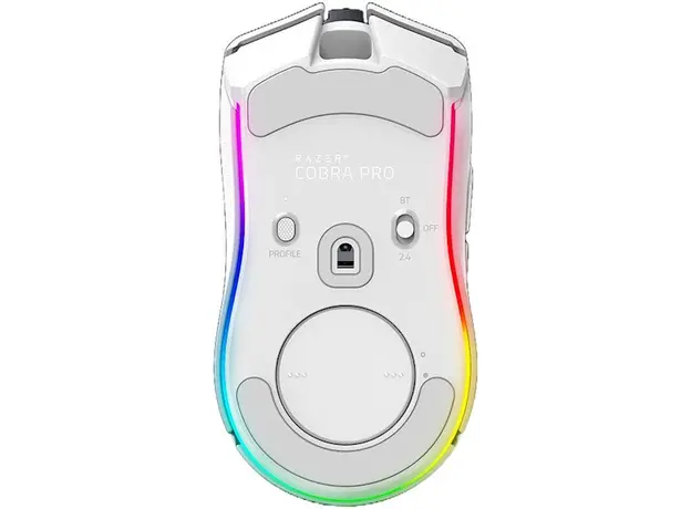 Razer Mouse Cobra Pro, RGB, USB-A/WL/BT, white, 6 image