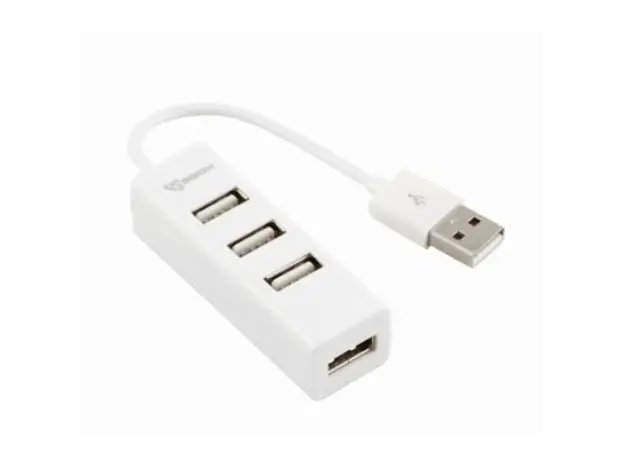 USB ჰაბი SBOX H-204 USB HUB White, 2 image