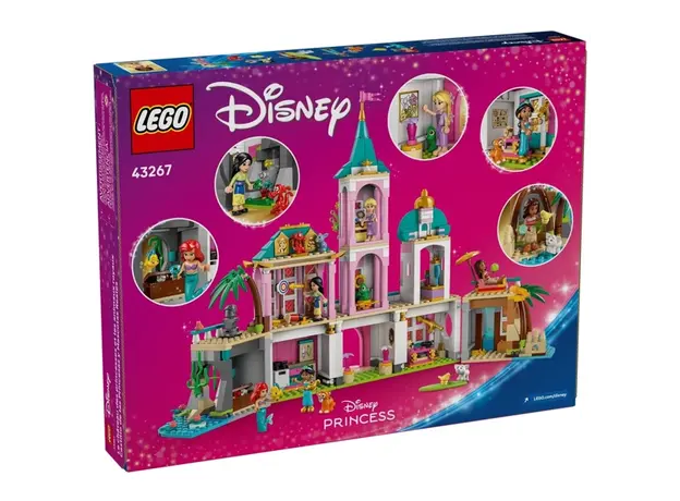 ლეგო LEGO Constructor Disney Princess Princess Castle & Royal Pets