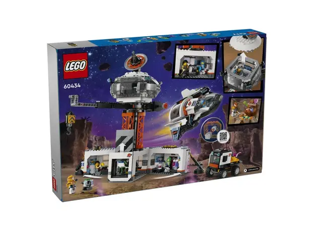 ლეგო LEGO City Space base and launch pad for a rocket, 8 image
