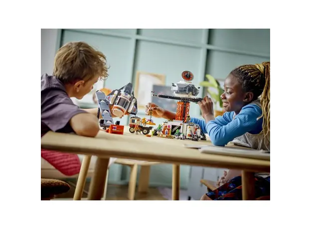ლეგო LEGO City Space base and launch pad for a rocket, 7 image